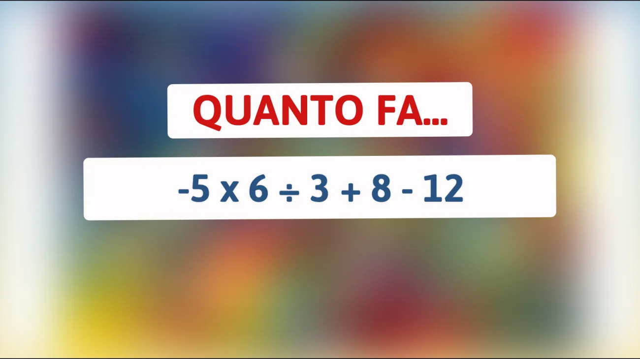 Anche i geni sbagliano questo semplice calcolo? Scopri se riesci a risolverlo!"
