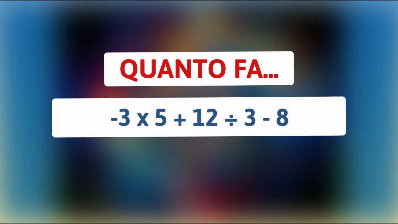 Hai la mente brillante per risolvere questo enigma matematico che mette in crisi anche i geni? Provaci subito!"