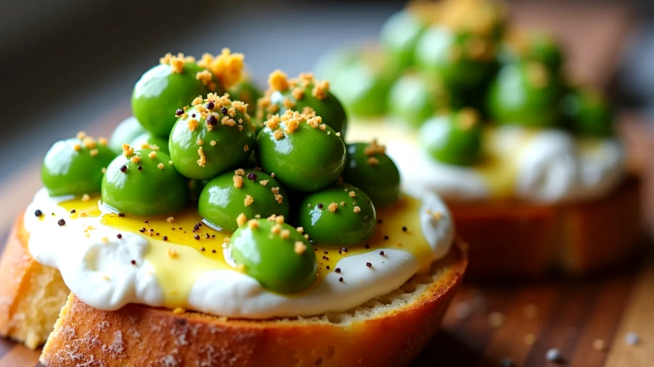 Pane burrata fave fresche"