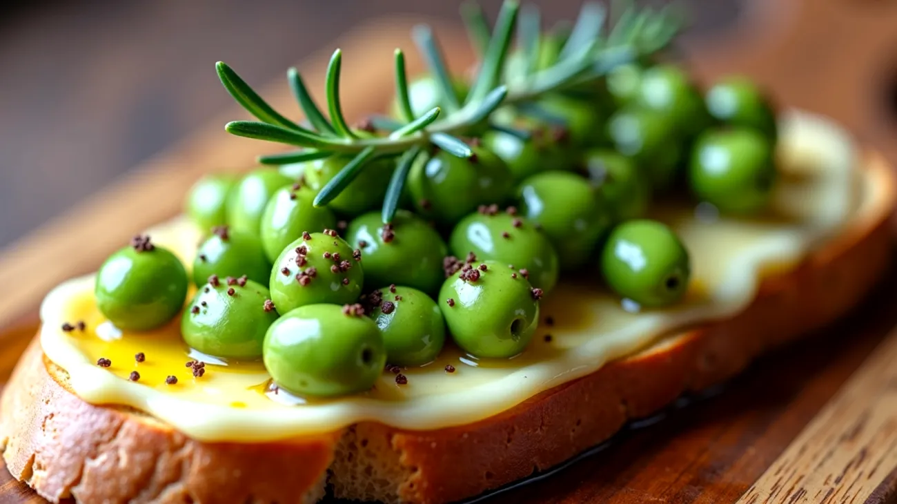 Pane casereccio taleggio fave fresche"