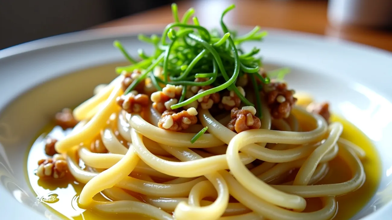 trofiette gorgonzola agretti"